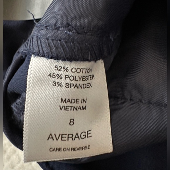 *NEW NY&Co Women’s Signature Fit Straight Leg Navy Trousers (Size 8) - Picture 8 of 10